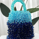 Blueberry Punch Beaded Bag