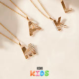 Casa Initial Necklaces - Gold (Kids)