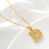 Ciara Initial Necklace (Gold)