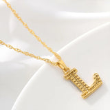 Ciara Initial Necklace (Gold)