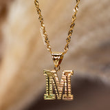 Ciara Initial Necklace (Gold)