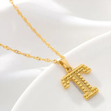 Ciara Initial Necklace (Gold)