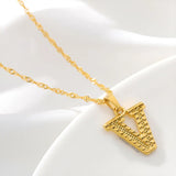 Ciara Initial Necklace (Gold)
