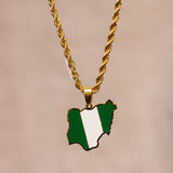 Nigeria in Colour Necklace