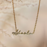 Whitney Crystal Personalised Necklace