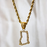 Ghana Crystal Necklace - Unisex