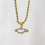 Jamaica Crystal Necklace - Unisex