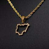 Nigeria Crystal Necklace - Unisex