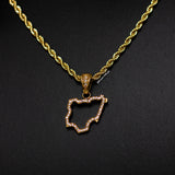 Nigeria Crystal Necklace - Unisex