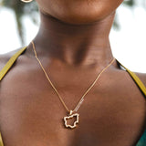 Nigeria Crystal Necklace