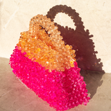 Pink Cocktail Beaded Bag