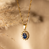 Sapphire Birthstone Pendant