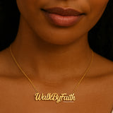 Walk by Faith Necklace