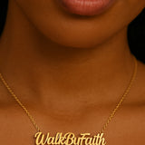 Walk by Faith Necklace