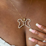 Shuri Africa Butterfly Necklace