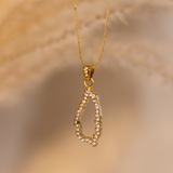 St Lucia Crystal Necklace