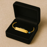 Little One Personalised Bracelet Boy