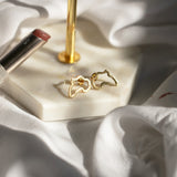 Africa Outline Studs - KIONII