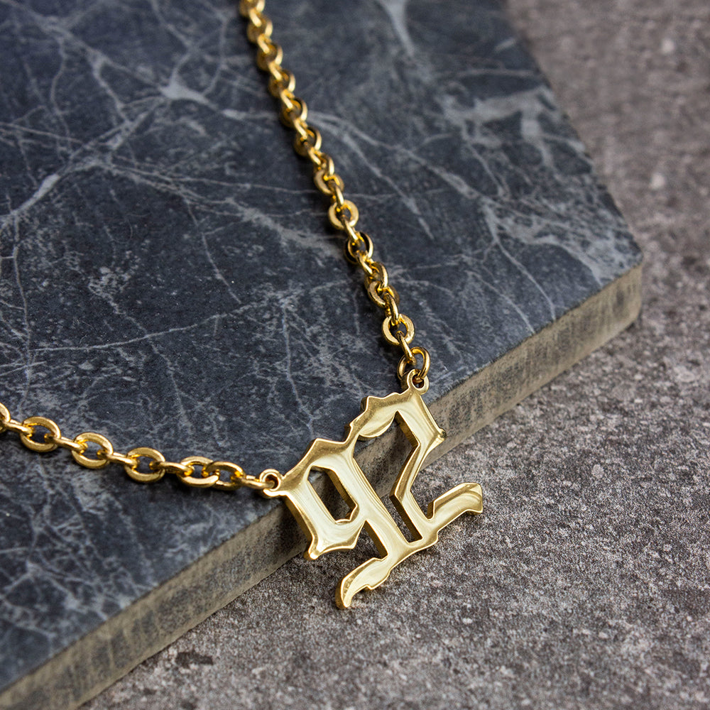 Birth Year Necklace Double Digits - KIONII