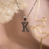 Ciara Initial Necklace (Silver)