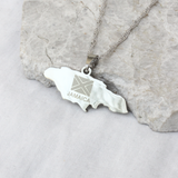 Jamaica Country Pendant (Silver)