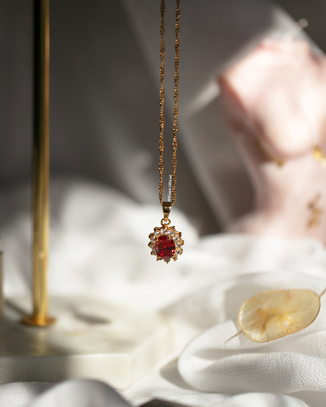 Lala Ruby Pendant - KIONII