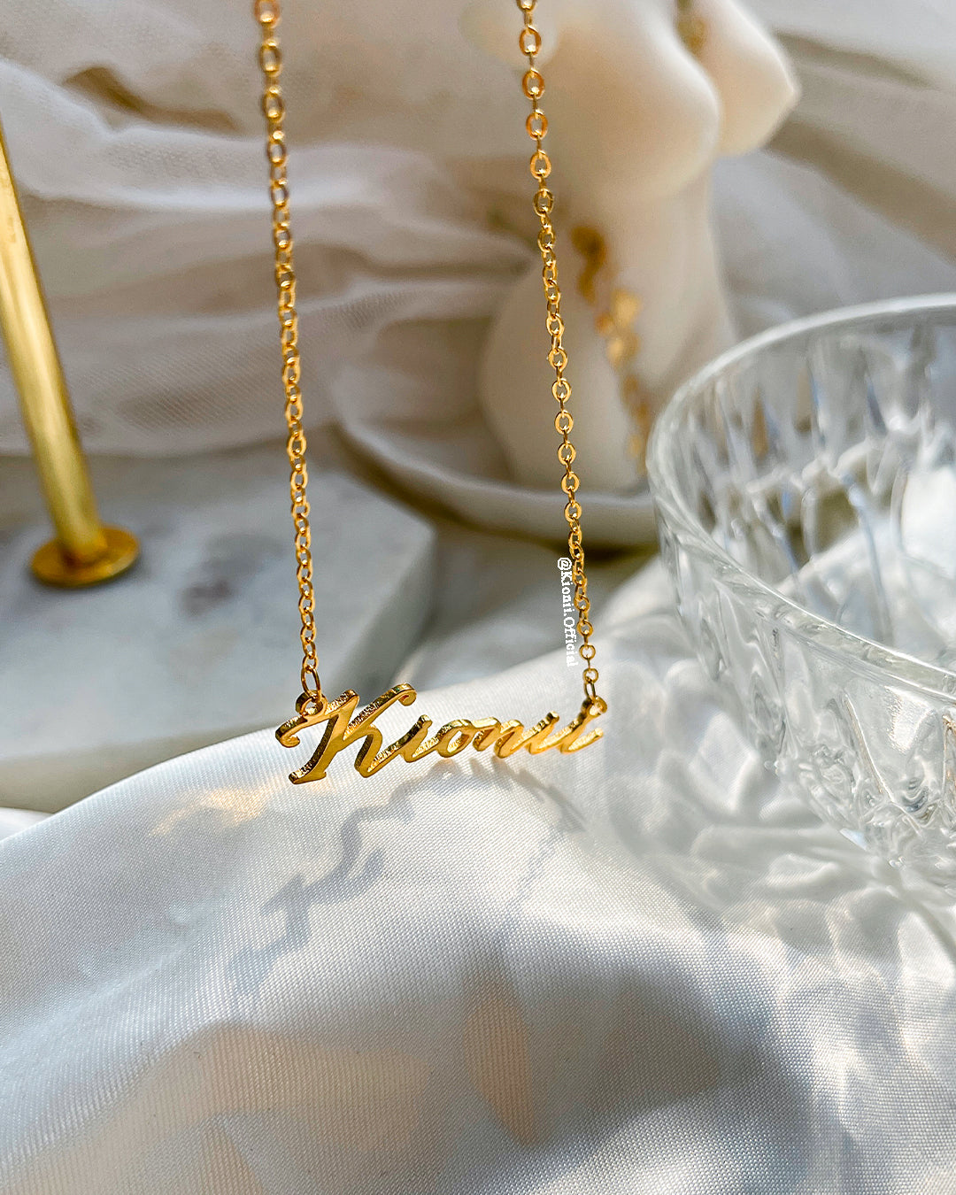 Porsha Personalised Necklace - KIONII