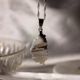 St Lucia Necklace (Silver) - KIONII