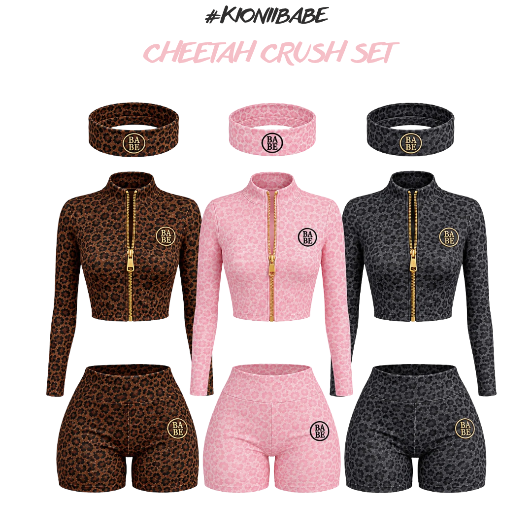 CHEETAH CRUSH SET