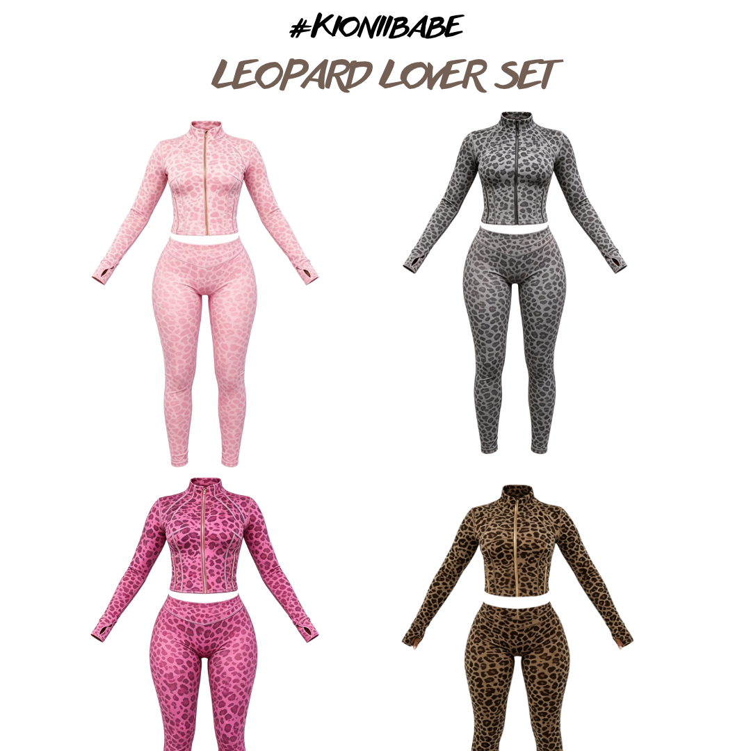 LEOPARD LOVER SET
