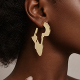 Royal Africa Hoops (Gold)