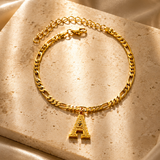 Royal Initial Anklets