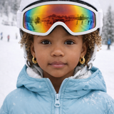 Victoria Spiked Hoop Earrings - 18K Gold Filled