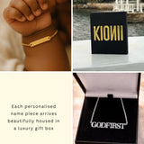 God First Signature Necklace - 18K Silver (Unisex)