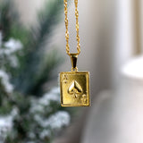 Ace of Spades Necklace