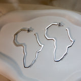Ade Africa Earrings Small (Silver)