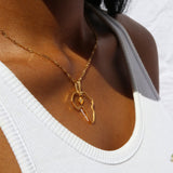 Africa Mini Heart Necklace - KIONII