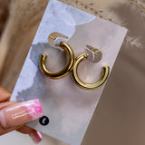 Chloe Gold Hoops