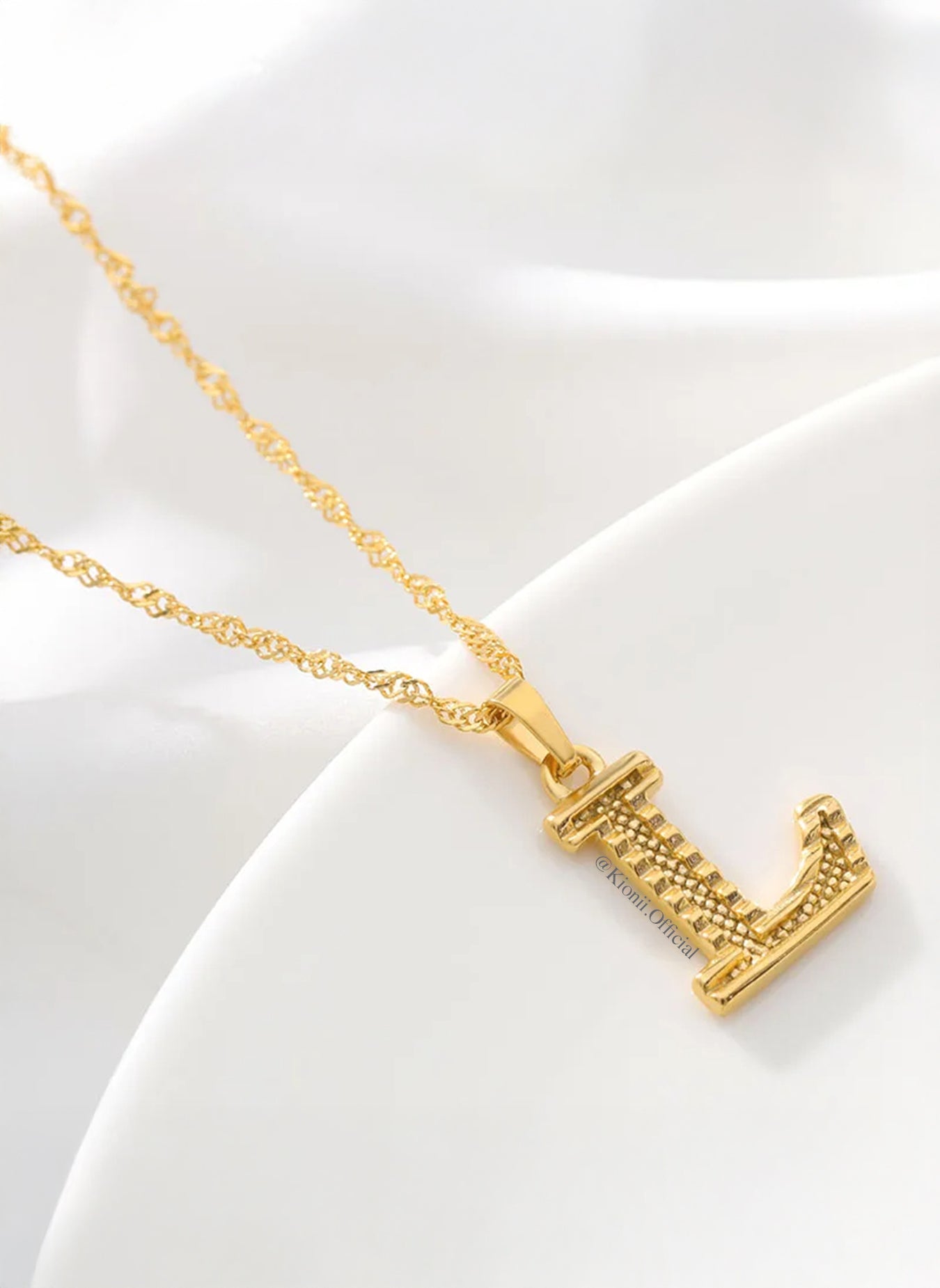 Ciara Initial Necklace (Gold)