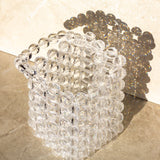 Coleen Clear Beaded Bag