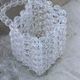 Coleen Clear Beaded Bag