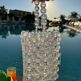 Coleen Clear Beaded Bag