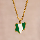 Nigeria in Colour Necklace