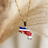 Costa Rica Colour Country Pendant (Kids)