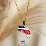 Costa Rica Colour Country Pendant (Kids)