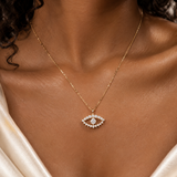 Evil Eye Crystal Necklace