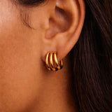 Mini Trina Hoop Earrings