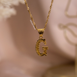 Ciara Initial Necklace (Gold)