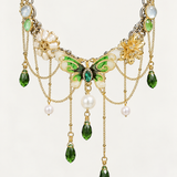 Garden Butterfly Statement Necklace