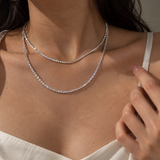 Glitter Rope Necklace
